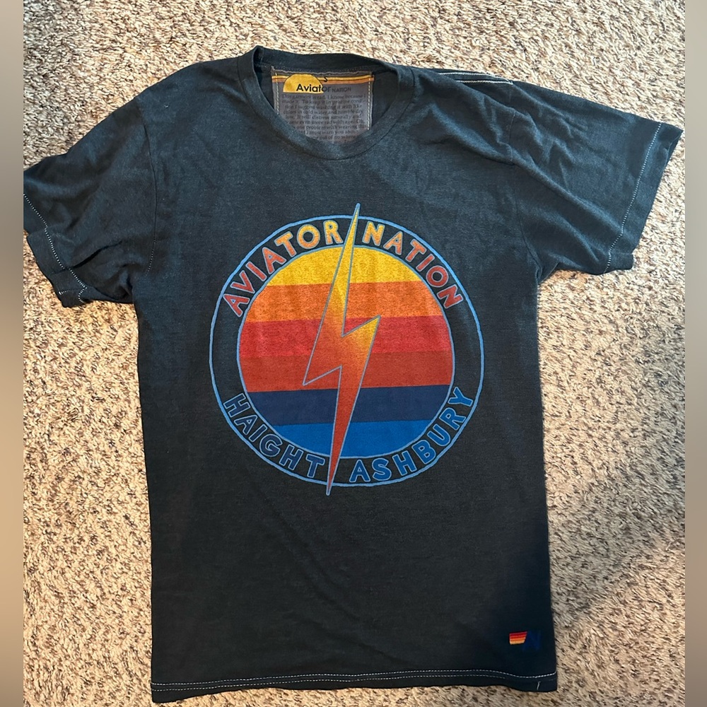 Aviator nation unisex t-shirt size small